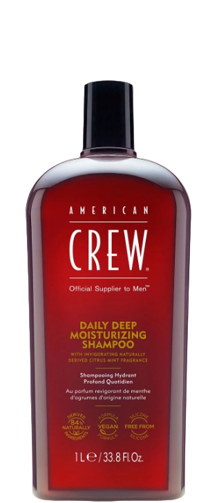 American Crew Daily Deep Moisturizing შამპუნი 1000 მლ