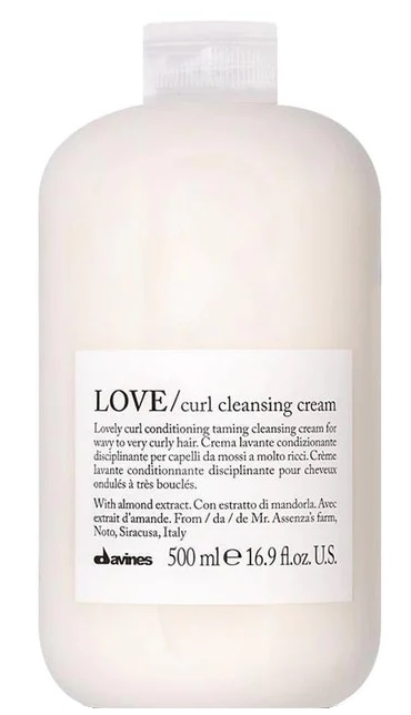 Davines Love Curl ხვეული თმის გამწმენდი კრემი 500 მლ