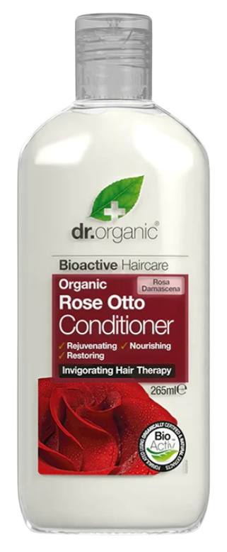 Dr.Organic Rose მშრალი თმის კონდიციონერი 265 მლ