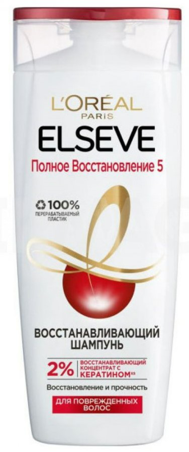 Elseve Total Recovery შამპუნი 250 მლ