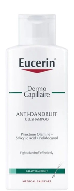 Eucerin Dermo Capillaire ქერტლის საწინააღმდეგო შამპუნი 250 მლ