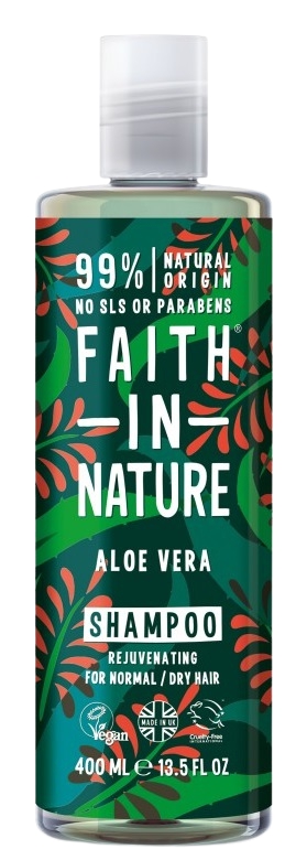 Faith In Nature Aloe Vera შამპუნი 400 მლ