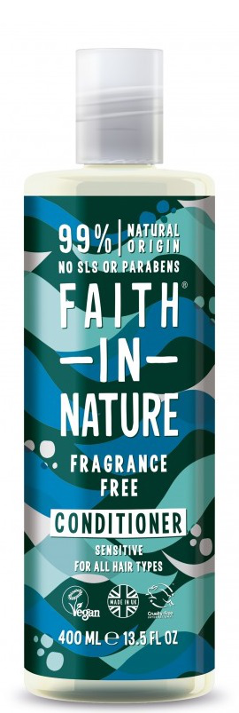 Faith in Nature Fragrance Free კონდიციონერი 400 მლ