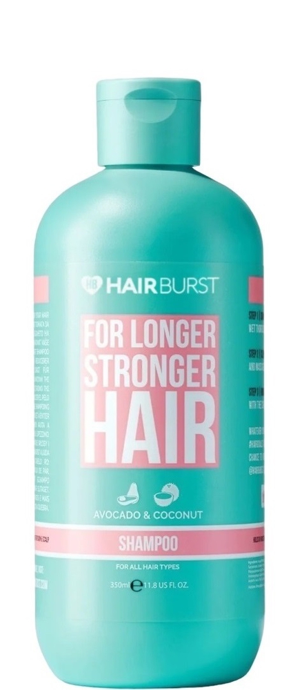 Hairburst Avocado & Coconut შამპუნი 350 მლ