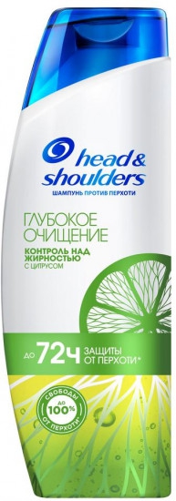 Head & Shoulders Deep Cleanse Oil Control შამპუნი 400 მლ