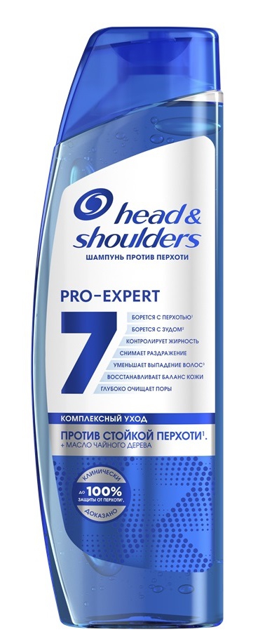 Head & Shoulders Pro-Expert 7 ქერტლის საწინააღმდეგო შამპუნი 300 მლ