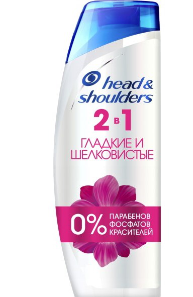 Head & Shoulders Silk 2-1 შამპუნი 400 მლ