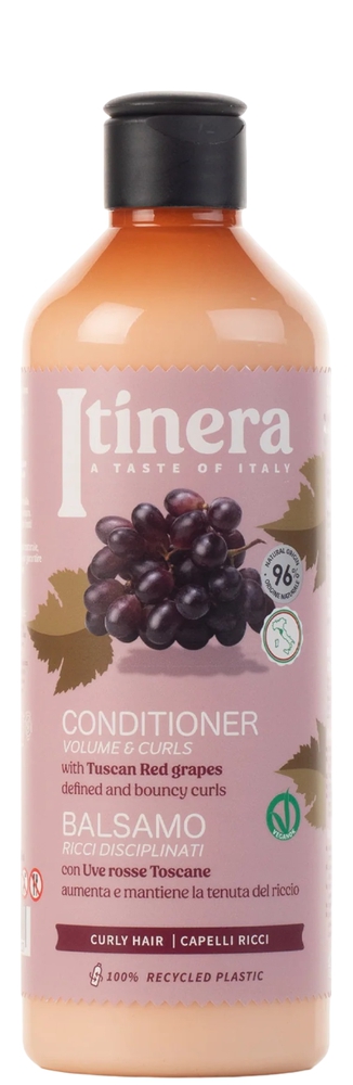 Itinera Volume & Curls ხვეული თმის კონდიციონერი 370 მლ