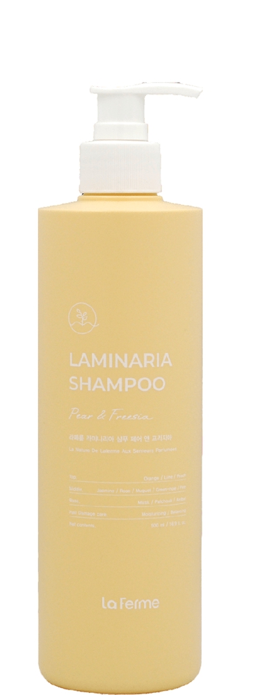 La Ferme Laminaria Pear & Freesia თმის მკვებავი შამპუნი 500 მლ