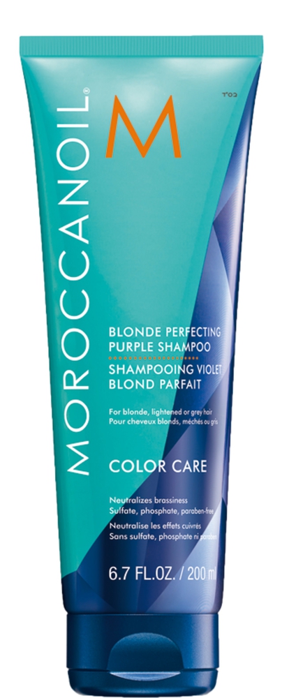 Moroccanoil Blonde Perfecting Purple ქერა თმის შამპუნი 200 მლ