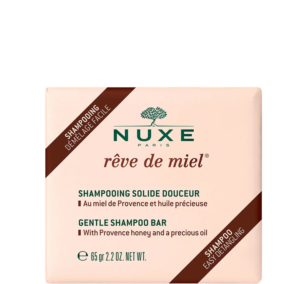Nuxe Rêve De Miel Gentle Solid Bar მყარი შამპუნი 65 გ