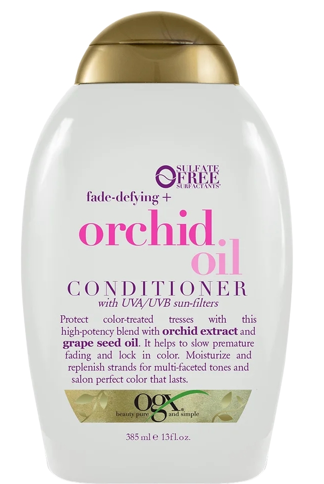 OGX Orchid Oil კონდიციონერი შეღებილი თმისთვის 385 მლ