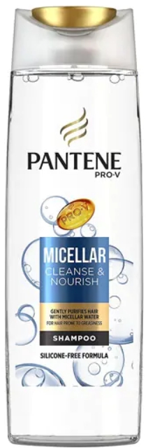 Pantene Micellar შამპუნი 400 მლ