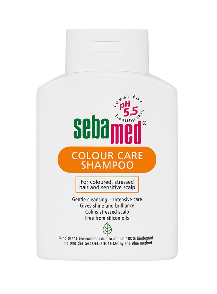 Sebamed Colour Care შეღებილი თმის შამპუნი 200 მლ