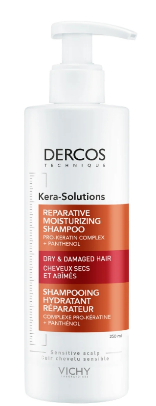 Vichy Dercos Kera-Solution აღმდგენი შამპუნი 250 მლ