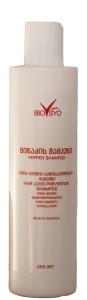 Biosyo Pepper თმის ცვენის საწინააღმდეგო შამპუნი 250 მლ