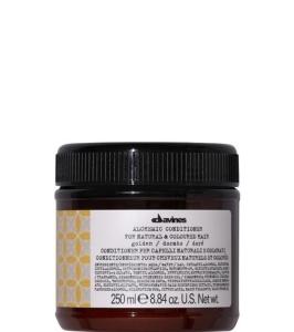 Davines Alchemic Golden კონდიციონერი ბუნებრივი და შეღებილი ოქროსფერი თმისთვის 250 მლ