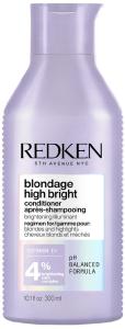 Redken Blondage High Bright ქერა თმის კონდიციონერი 300 მლ