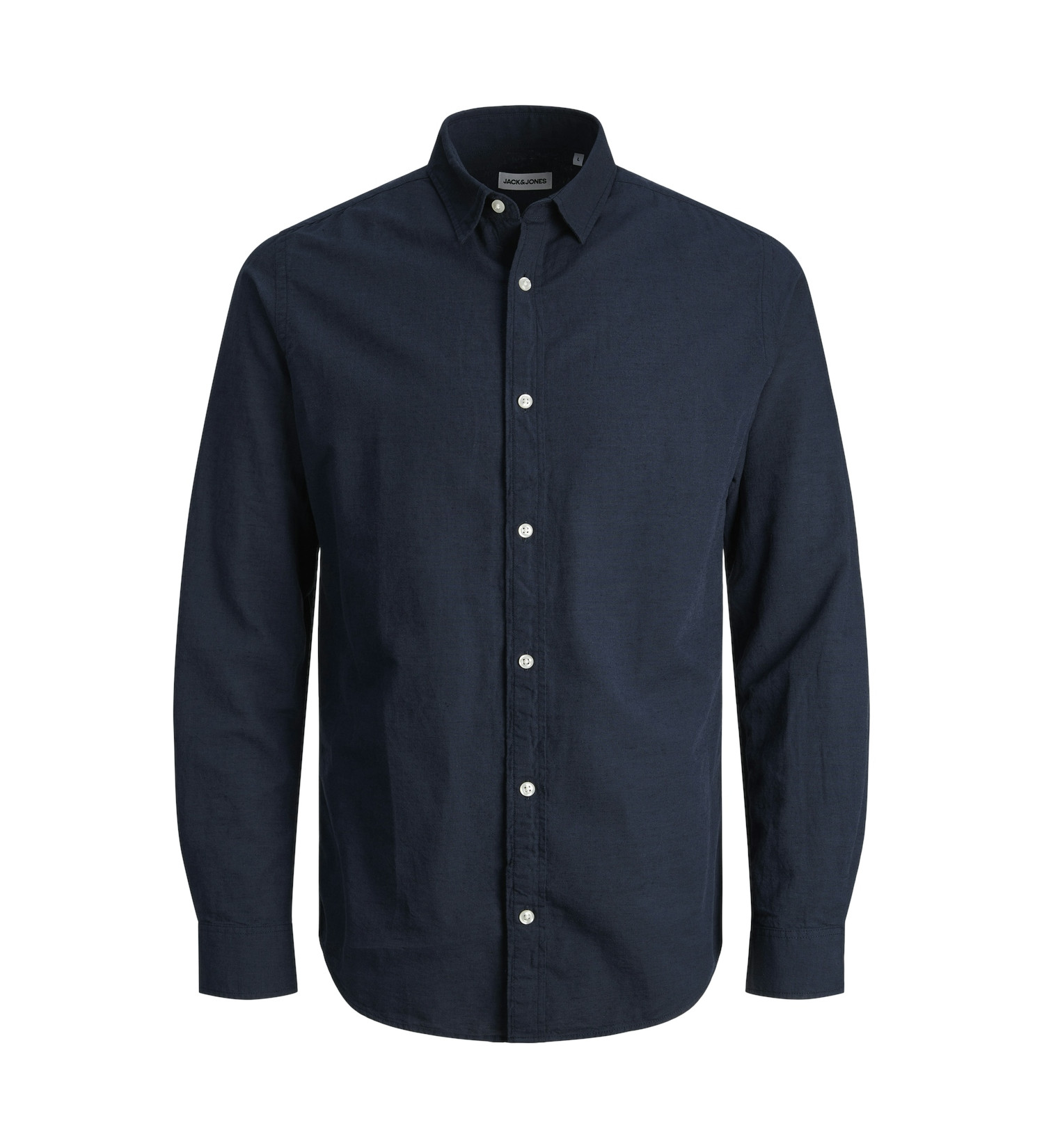 პერანგი Jack & Jones - JJELINEN BLEND SHIRT LS SN PLS