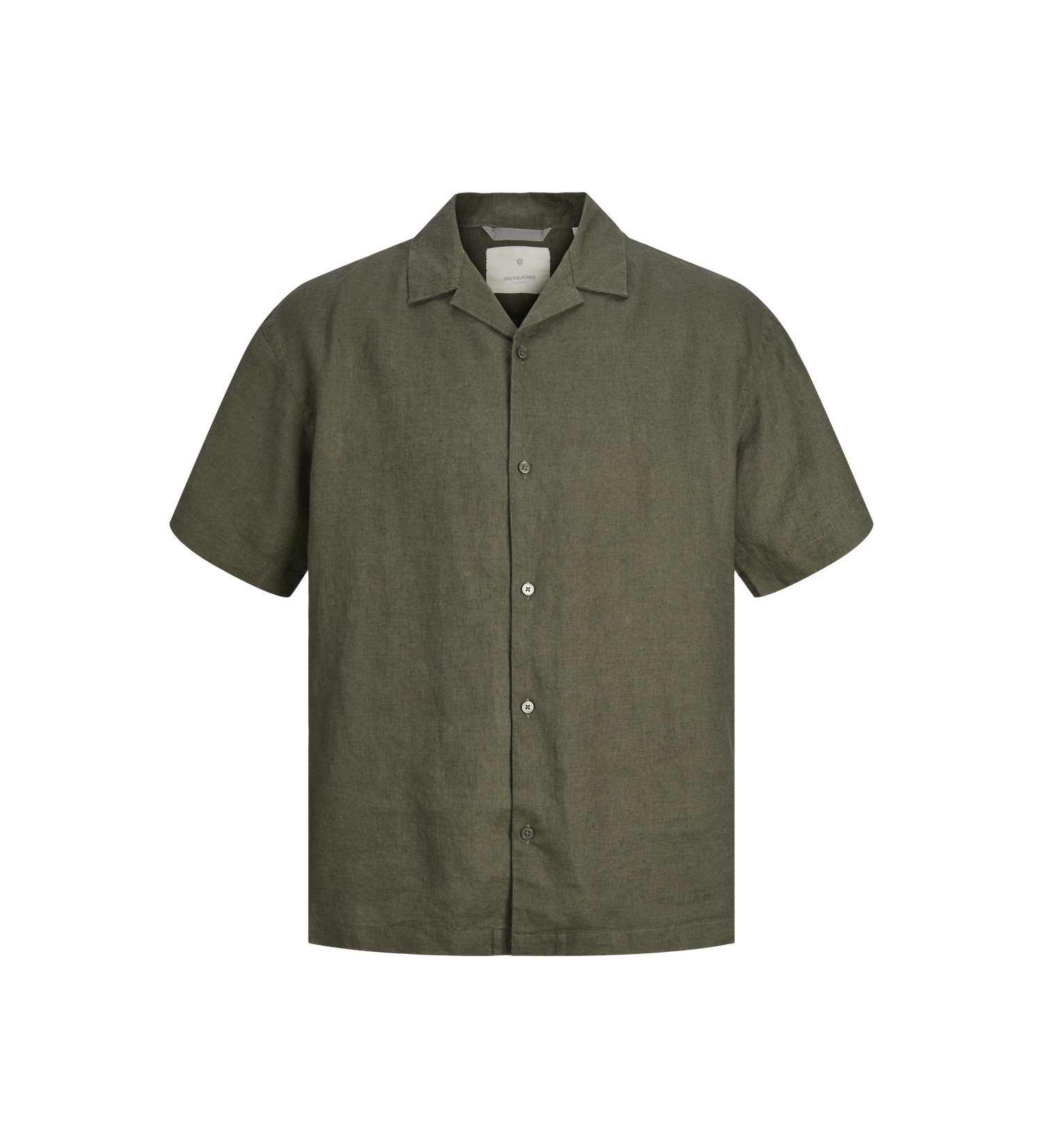 პერანგი Jack & Jones - JPRCCLAWRENCE LINEN RESORT SHIRT S/S LN