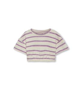 მაისური KIDS ONLY - KMGOLINE STRIPED S/S TOP SWT