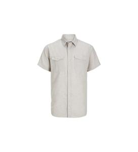 პერანგი Jack & Jones - JCOSHERIDAN LINEN BLEND SHIRT SS