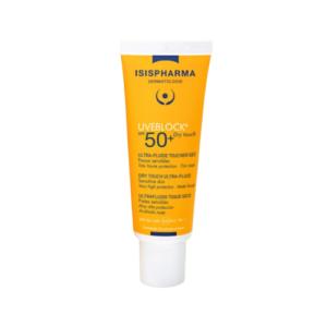 ისისფარმა - სახის კრემი მზისგან დამცავი Dry Touch SPF50+ ცხიმიანი/აკნესადმი მიდრეკილი კანის