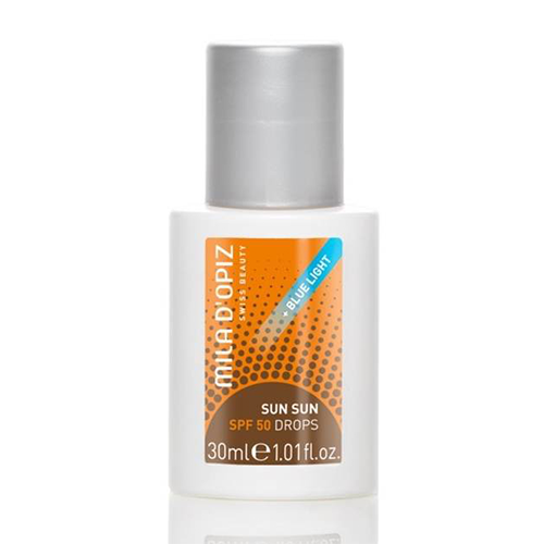 მილა დ ოპიზი - Mila Sun სახის მზის დამცავი SPF 50 წვეთები