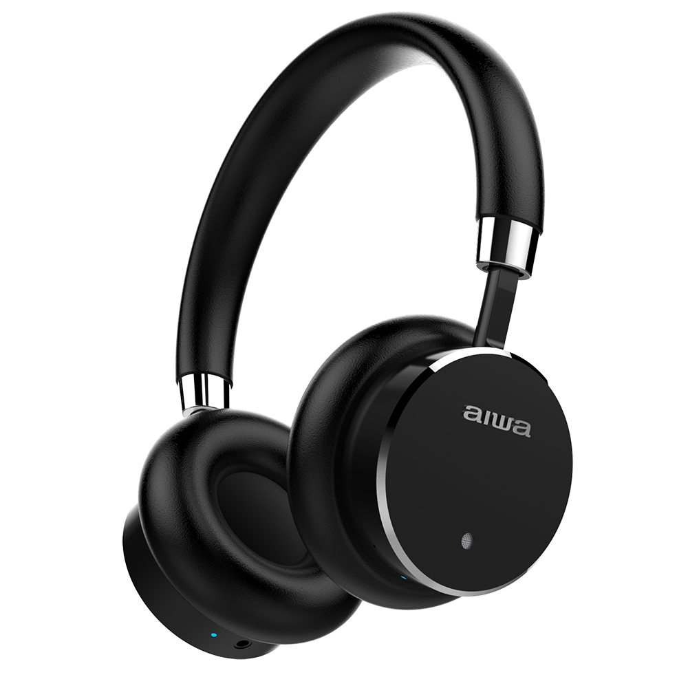 Aiwa HSTBTN-800BK Wireless Over-Ear Headphones Black