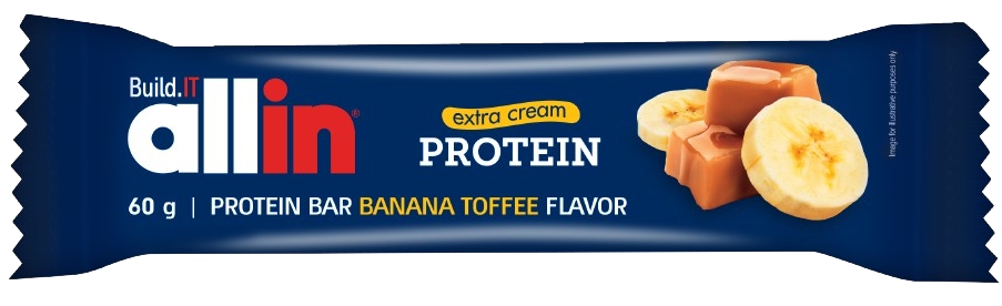 Allin, პროტეინის ბატონი, 60 გრ,Banana Toffee