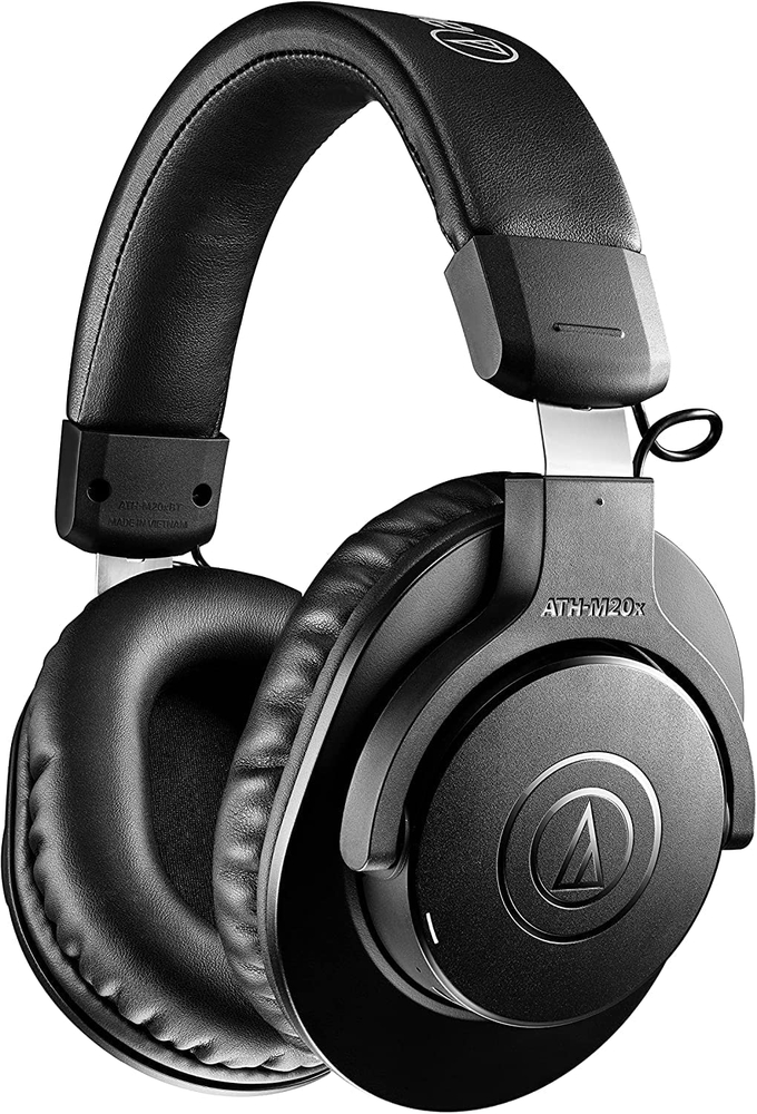 Audio-Technica ATH-M20XBT Wireless Over-Ear Headphones Black