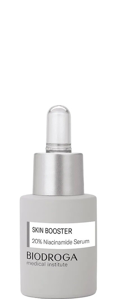 Biodroga Skin Booster 20% Niacinamide სახის შრატი 15 მლ