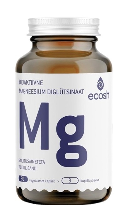 Ecosh Magnesium Glycinate ვიტამინი, 90 ტაბლეტი