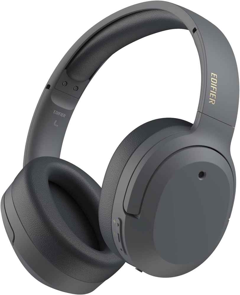 Edifier W820NB Plus Wireless Noise Cancellation Over-Ear Headphones Gray