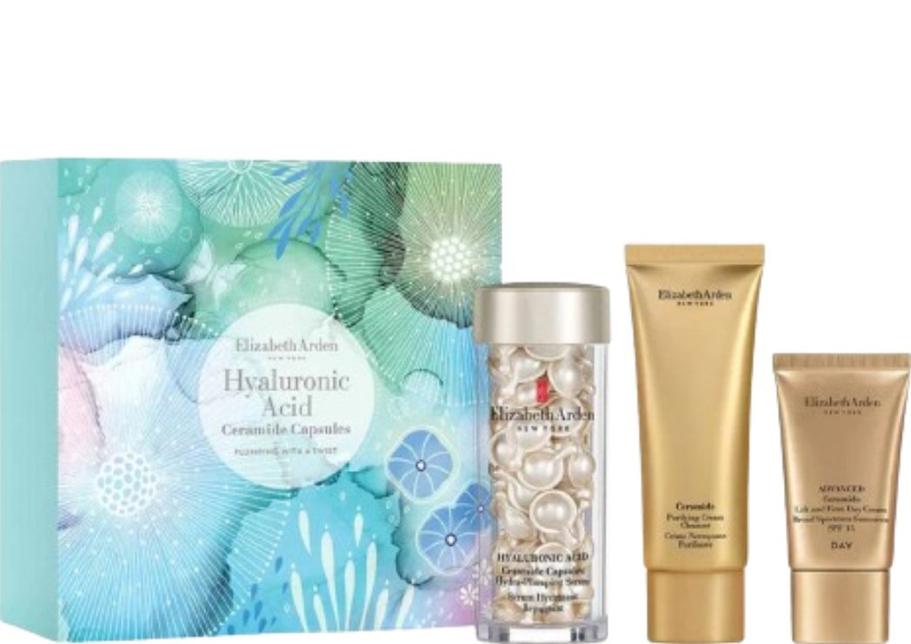 Elizabeth Arden Hyaluronic Acid Ceramide Capsules სახის მოვლის ნაკრები