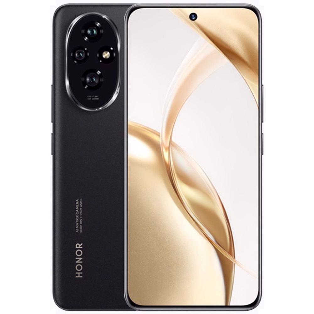 Honor 200 12 GB 512 GB Dual Sim LTE Black