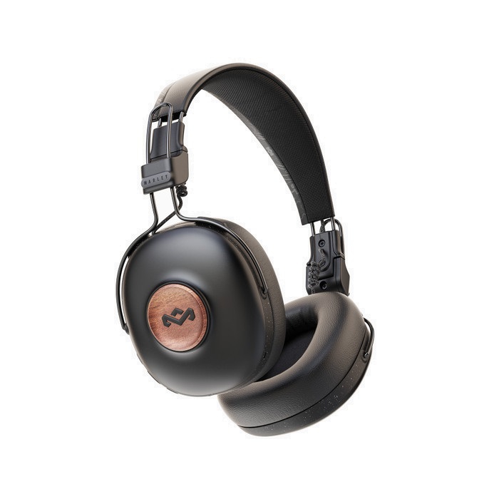House of Marley EM-JH143-SB Positive Vibration Frequency Wireless Headphones Signature Black