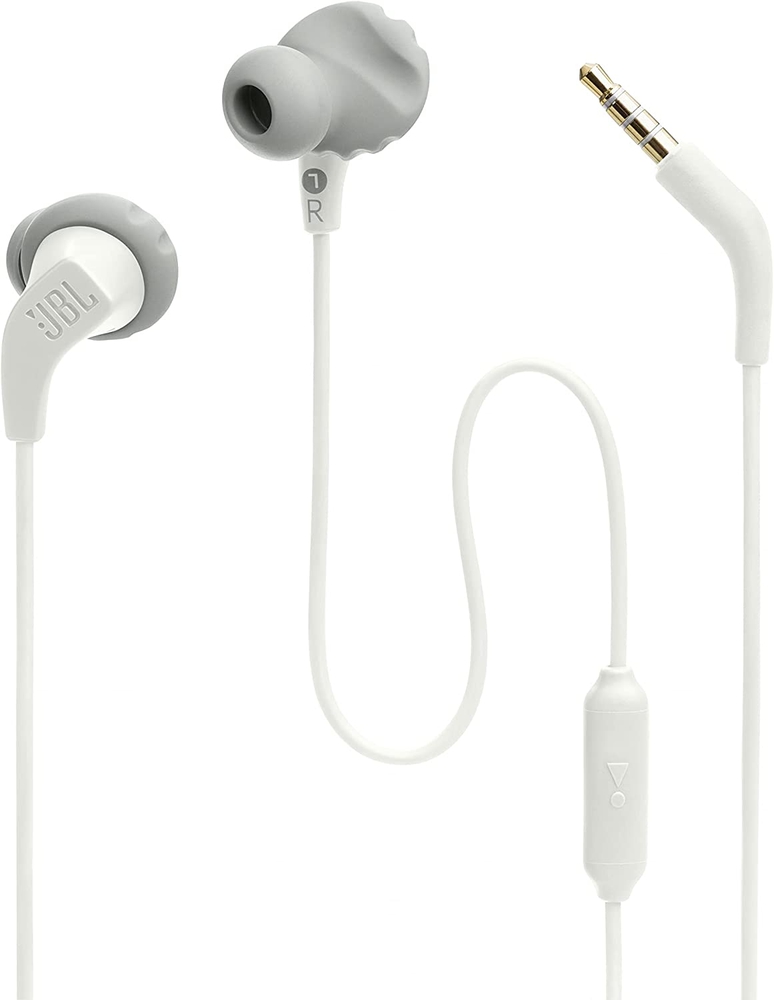 JBL Endurance Run 2 Wired Earphones White