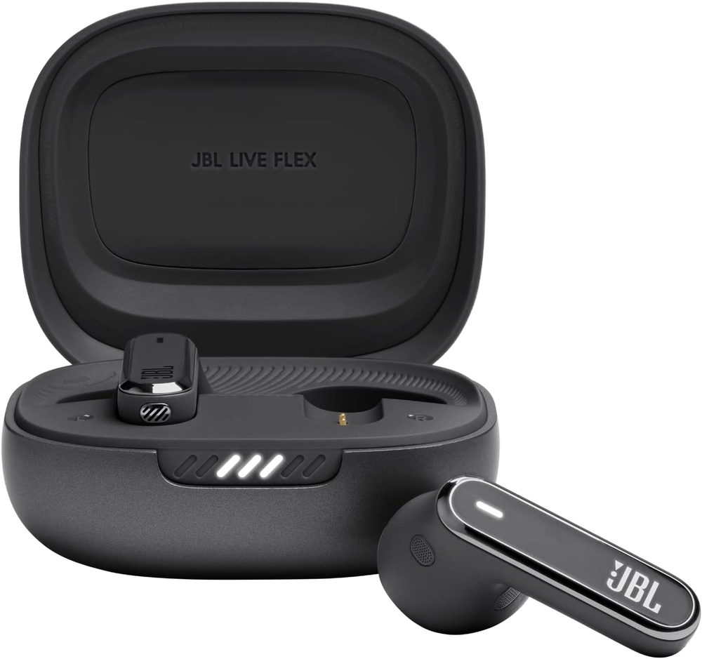 JBL Live Flex True Wireless Noise Cancelling Earphones Black