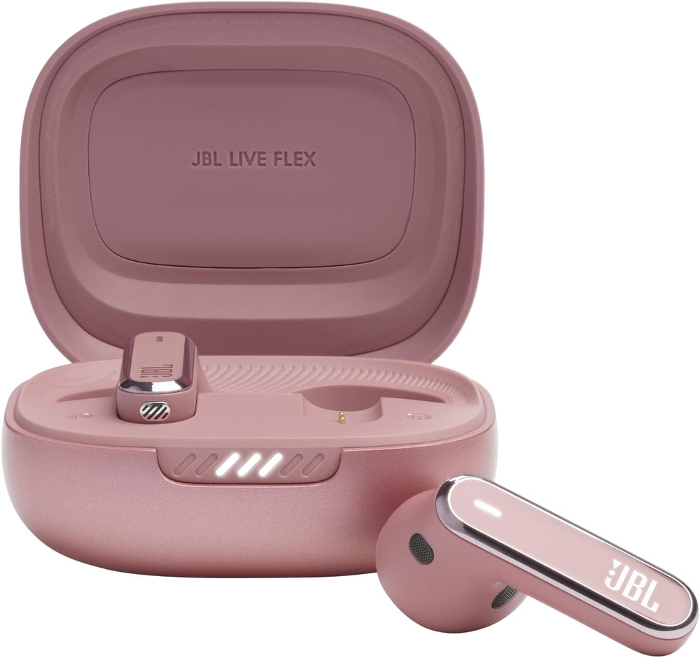 JBL Live Flex True Wireless Noise Cancelling Earphones Pink