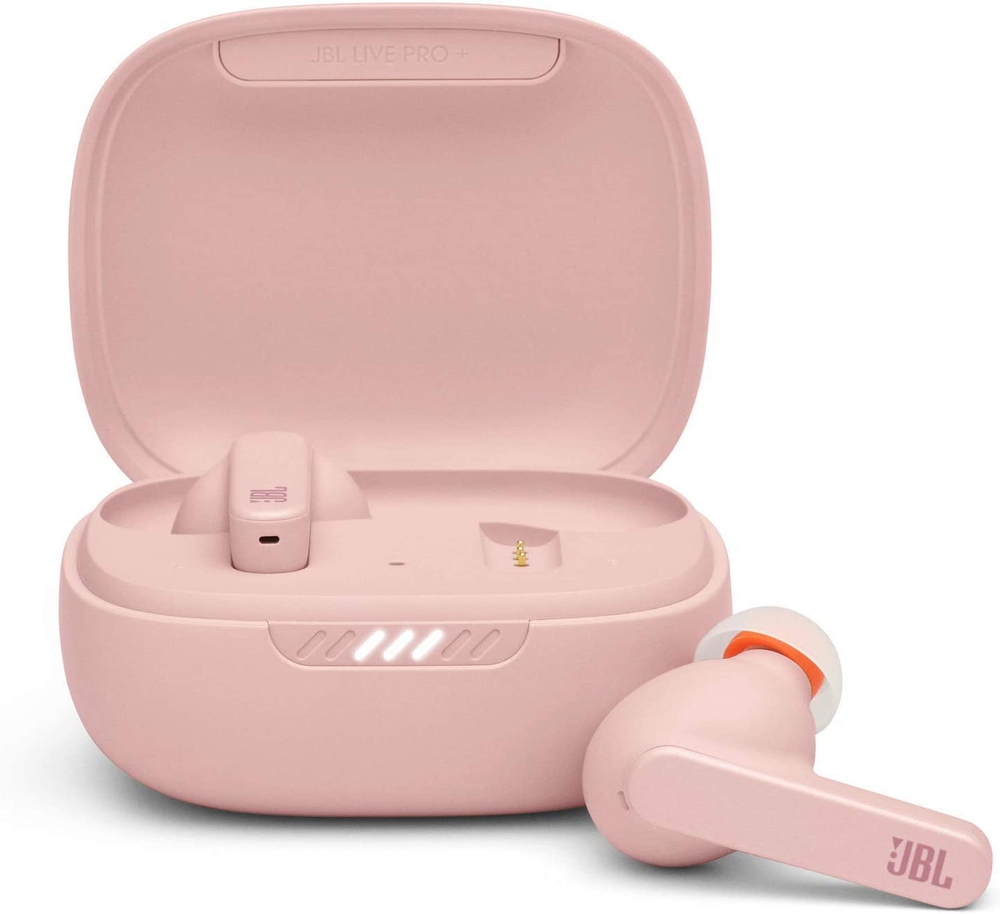 JBL Live Pro+ True Wireless Noise Cancelling Earbuds Pink