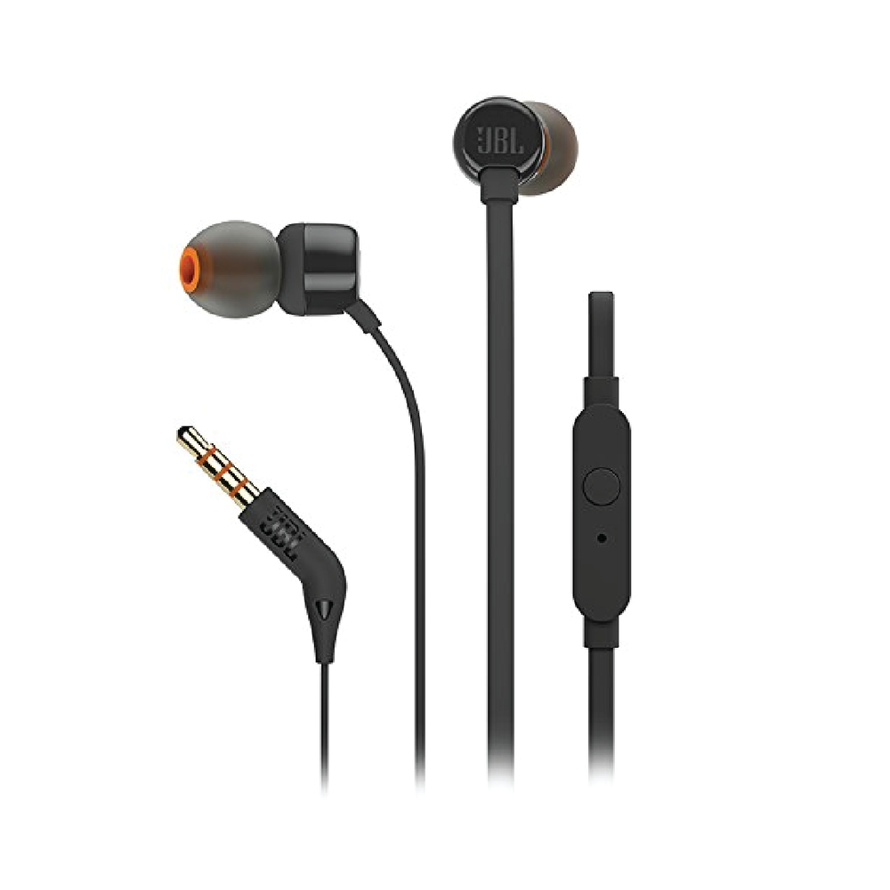 JBL T110 Earphones Black