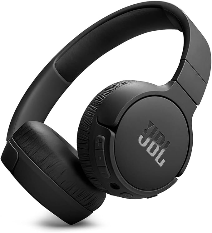 JBL Tune 670NC Tune Bluetooth Wireless On-Ear Headphones Black