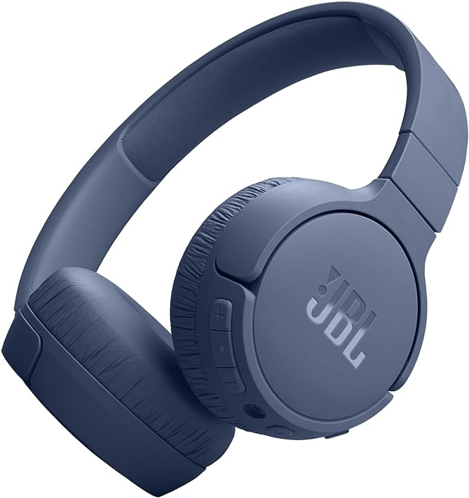 JBL Tune 670NC Tune Bluetooth Wireless On-Ear Headphones Blue