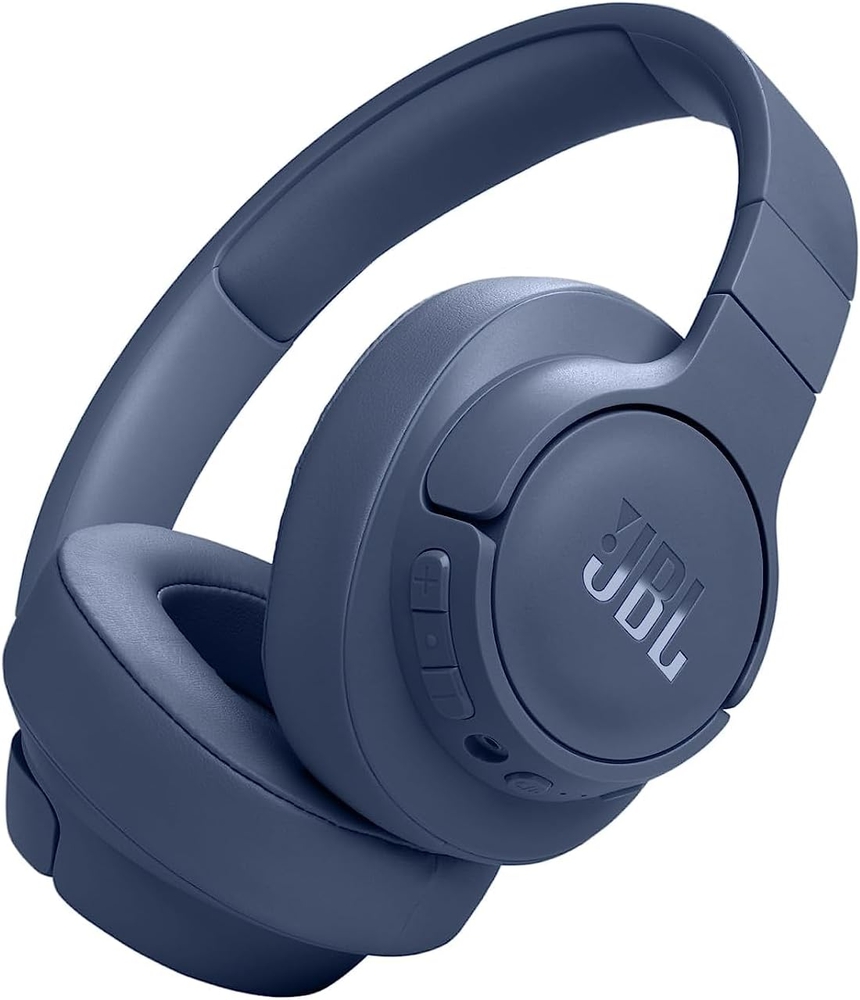 JBL Tune 770NC Adaptive Noise Cancelling Wireless Over-Ear Headphones Blue
