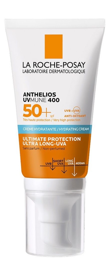 La Roche Posay Anthelios UVmune 400 მზისგან დამცავი გელ-კრემი SPF 50+ 50 მლ