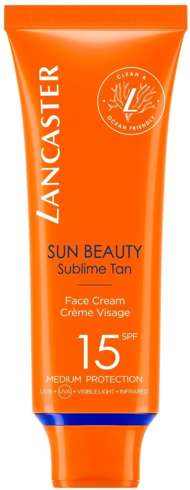 Lancaster Sun Beauty Silky Touch SPF 15 მზისგან დამცავი სახის კრემი 50 მლ