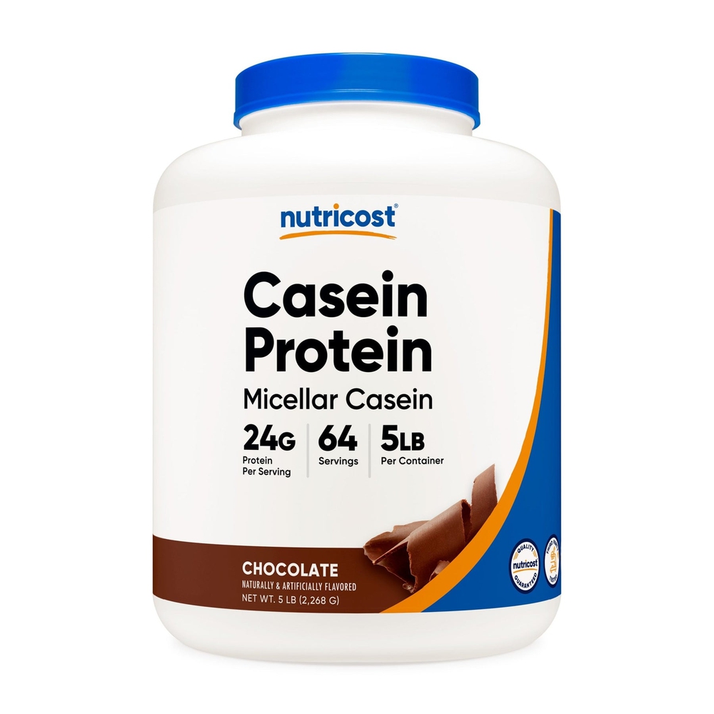 Nutricost, კასეინის პროტეინი, Casein Protein Powder Chocolate (5 LB)