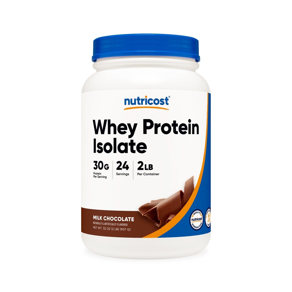 Nutricost, ვეი პროტეინი, 0,907 კგ, Whey Protein Isolate Powder Milk Chocolate