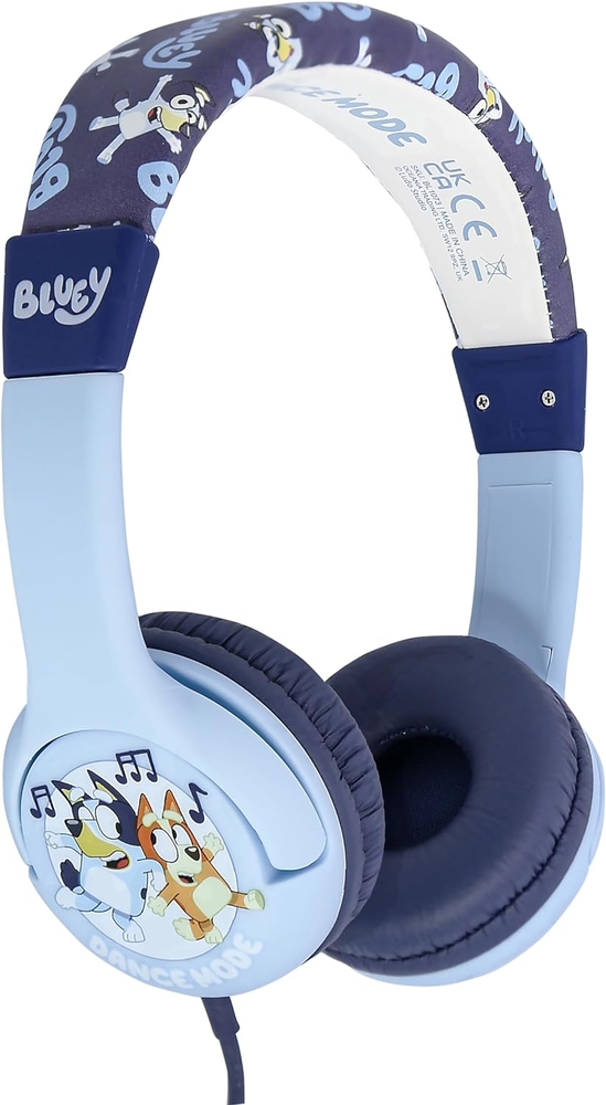 OTL BL1073 Children’s Wired Bluey Headphones Blue